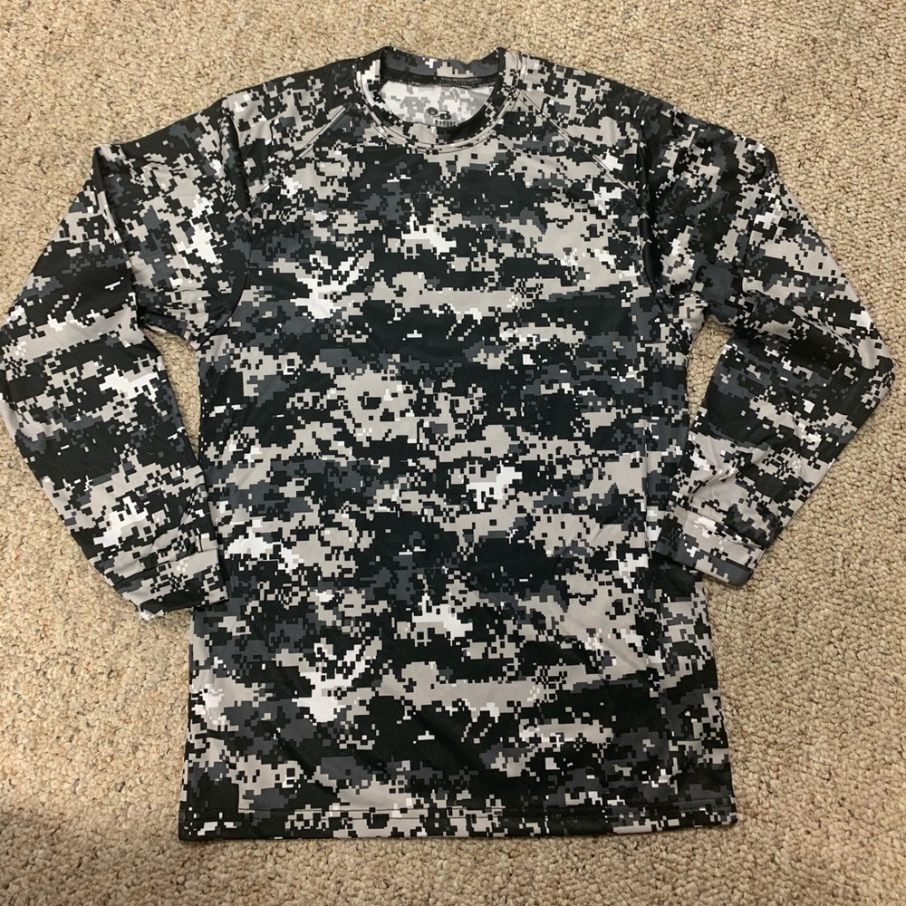 Badger Sport Camo long sleeve